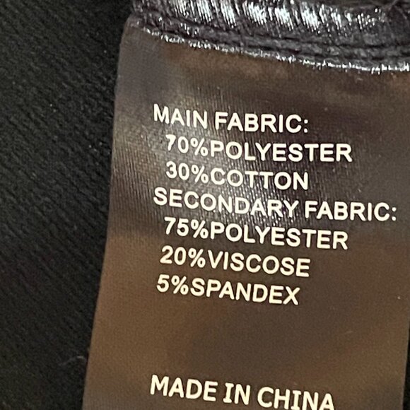 Voodoo Vixen Sailor Dress, Black and White Midi with Button Accents, Stripes, XL - Picture 6 of 8